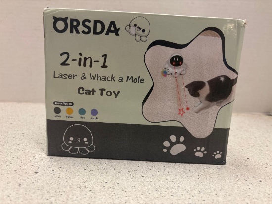ORSDA, laser and whack, mole cat toy