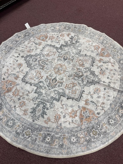 brand new low panel round rug