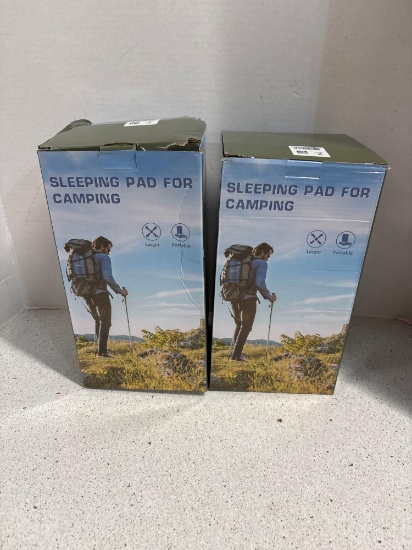 Two sleeping pads for camping