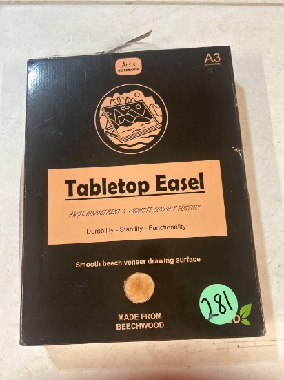 table top easel