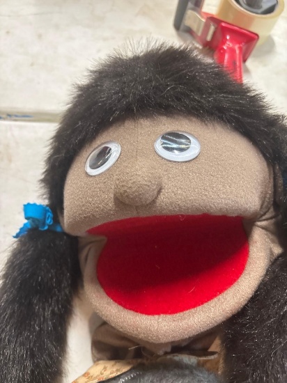 vintage puppets, wild republic, snake