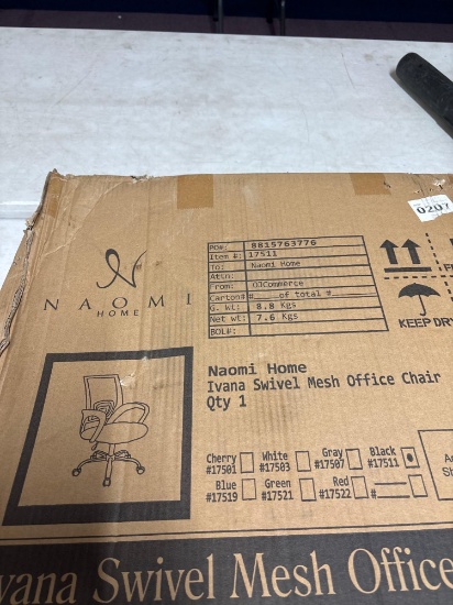 New Naomi home office chair