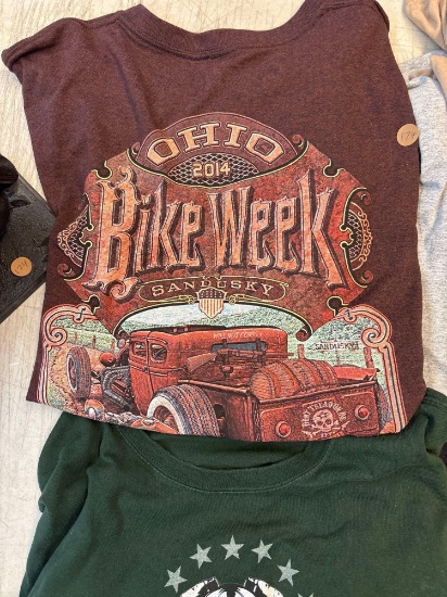 Motorcycle rally T-shirts,