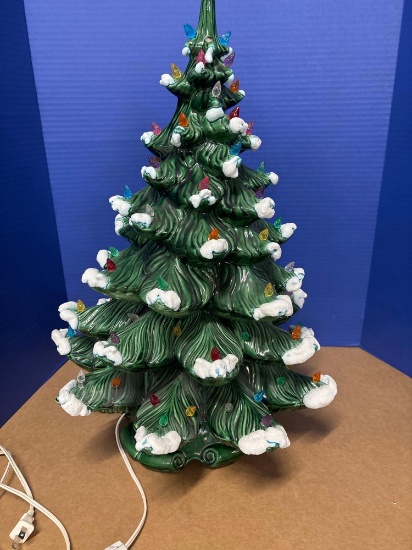 Huge ceramic Christmas tree 24 inch