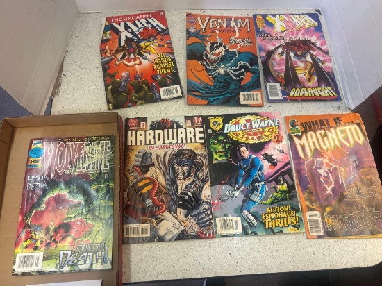 7 superhero comic books