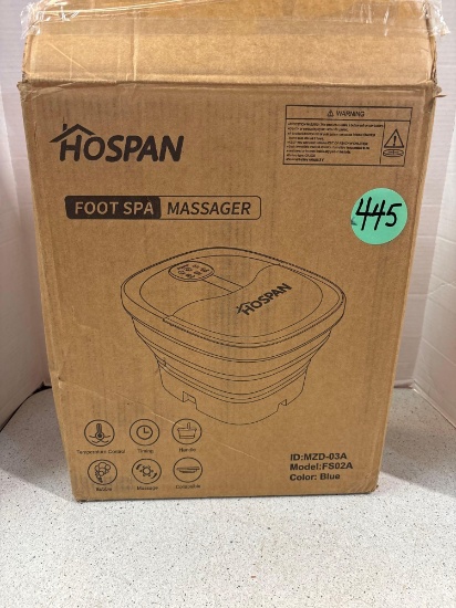 Foot spa massager