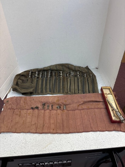 antique and old auger bits for brace