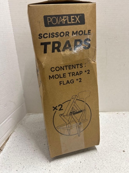 scissor mole traps