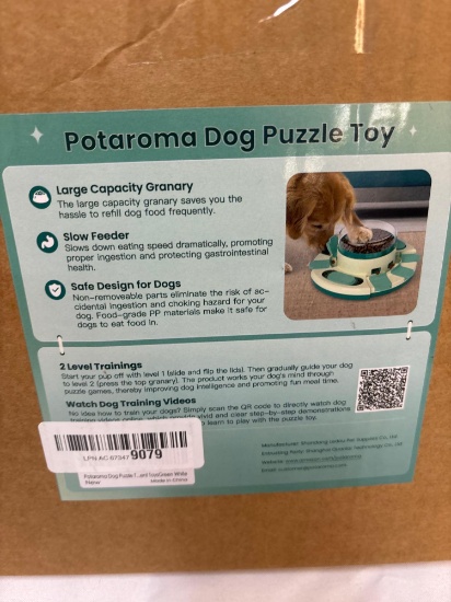 POTAROMA dog puzzle toy