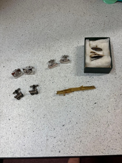 Shields, swank, Hickok, Merkley Kendrick cufflinks