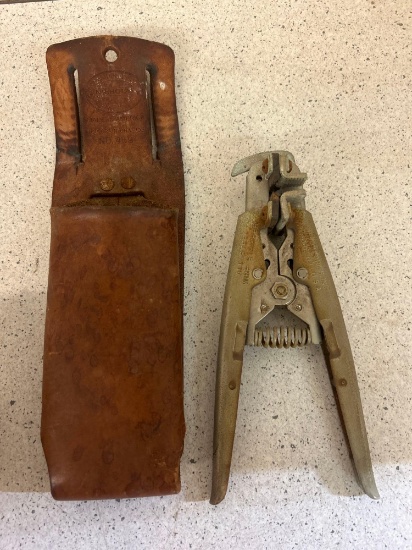 vintage nicholas lineman, wire stripping, etc. tool