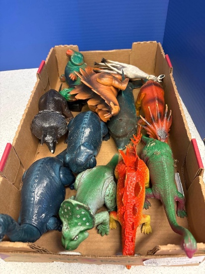 Toy dinosaurs