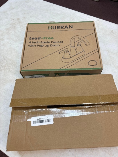 Let free 4 inch basin faucet with pop-up drain