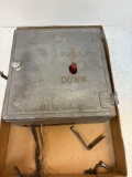 Vintage gamewell fire alarm box