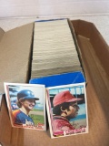 box of tops baseball picture cards