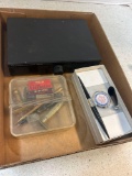 Niles speaker control, old razors, pens