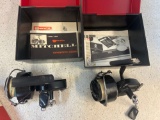 2 Mitchel Garcia 300 reels in boxes with papers