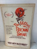 bubbling brown sugar, musical play poster
