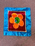 Art deco velvet pillow cover
