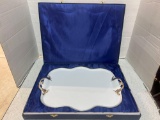 SORELLE fine porcelain serving tray in case