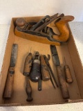 Stanley plane, knives, other tools