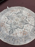 brand new low panel round rug