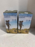 Two sleeping pads for camping