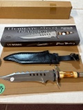 Jim Frost, Frost cutlery, ultimate steel warrior, large knife