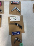3 folding pocket knives