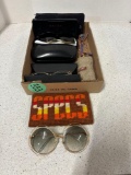 Glasses and sunglasses see description