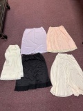 Vintage slips and scarves