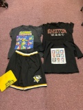 Led Zeppelin and sonic the hedgehog T-shirts