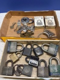 Vintage locks and keys