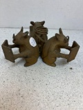 Three blind mice candleholder