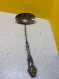 Vintage silver plated punch light 16 inches