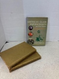three glass guide books