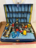 29 Die cast cars in case
