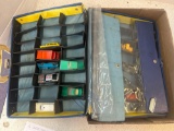 16 diecast cars in case
