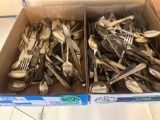 Silver plate flatware