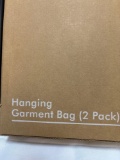 A brand new hanging garment bag