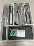 New flatware set with organizer tray