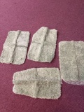 four new bath mats 16 x 24