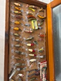 Collection of vintage fishing lures