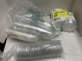 plastic cups lids and straws