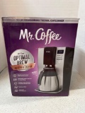 Mr Coffee 10 cup optimal brew coffeemaker, open box