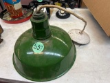 vintage green pan light