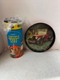 Lincoln logs and general motors metal tray