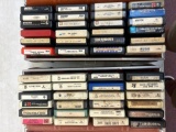 2 cases of 24 8 tracks tapes
