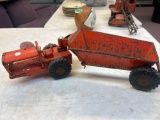 structo earth mover metal toy and unit