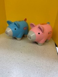 Vintage little tikes pig piggy bank originals